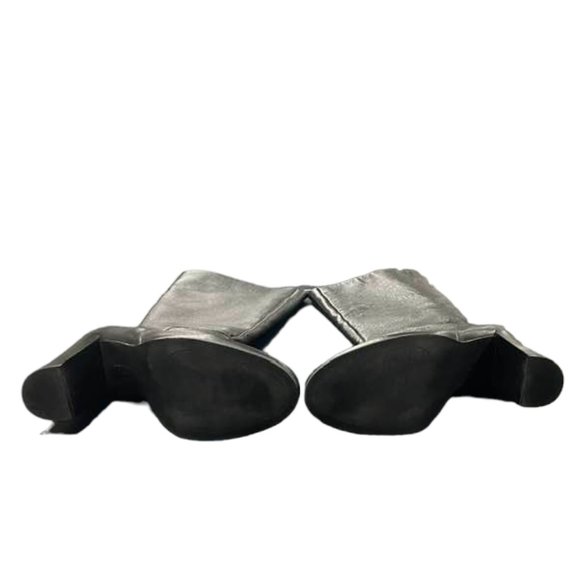 Kenneth Cole New York Tall Genuine Leather Boots Black - size 8.5 - Picture 9 of 16